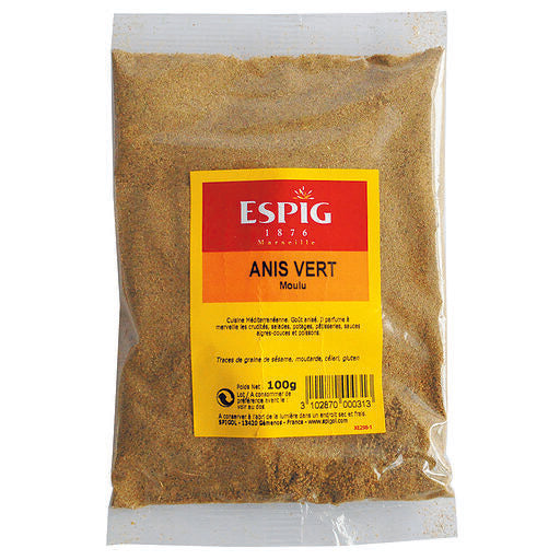 ANIS VERT MOULU ESPIG 100G (X20) - 100 g