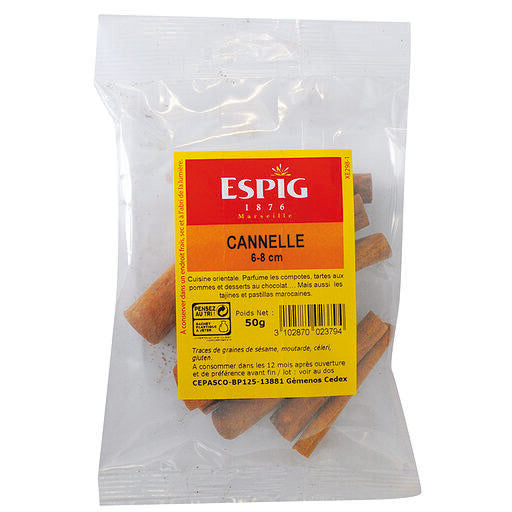 CANNELLE ENTIERE ESPIG - 50 g