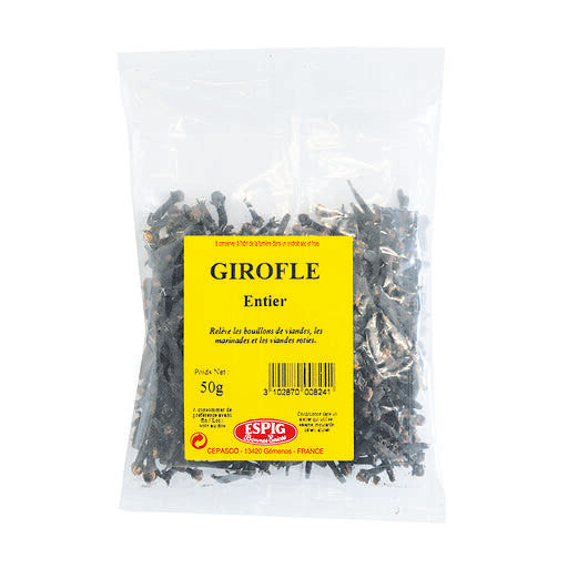 CLOU DE GIROFLE ENTIER ESPIG - 50 g