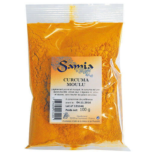 CURCUMA MOULU SAMIA  - 100 g