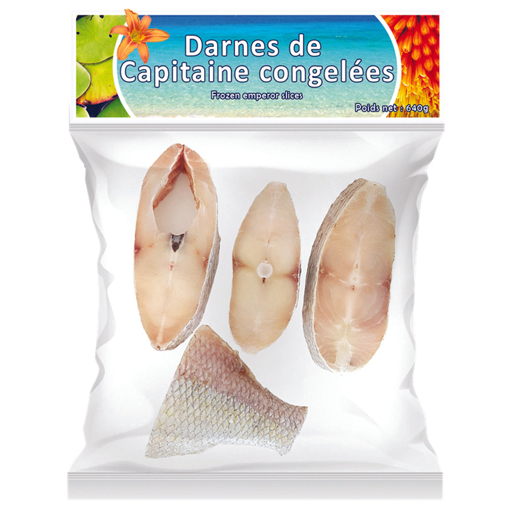 DARNE CAPITAINE 800G (X10) (ombrine, courbine, tambour) SURGELE - 800 g
