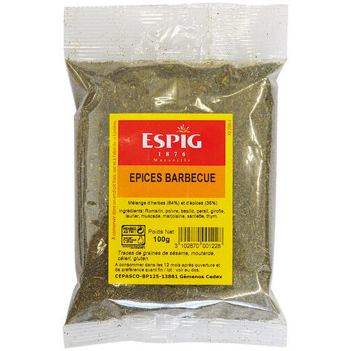 EPICE BARBECUE MOULU ESPIG - 100 g
