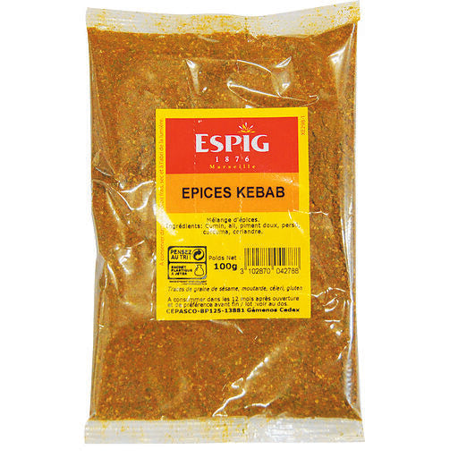 EPICE KEBAB MOULU ESPIG - 100 g
