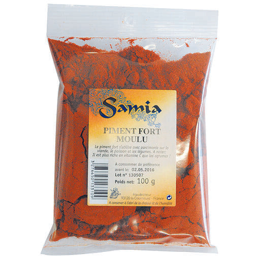 PIMENT FORT MOULU SAMIA 100G (X15) - 100 g