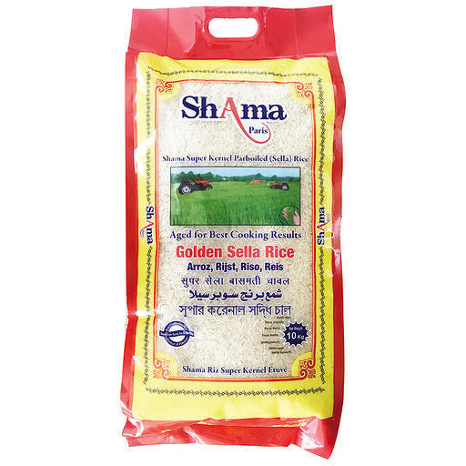 RIZ PARBOILED SHAMA (ETUVE JAUNE) - 10 kg