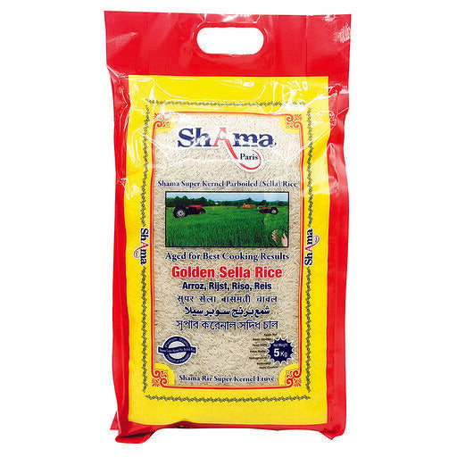 RIZ PARBOILED SHAMA (ETUVE JAUNE)  - 5 kg